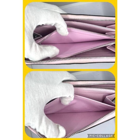 Louis Vuitton Monogram Giant Monogram Escale Zippy Wallet Pastel Sunrise Pink - Picture 7 of 16